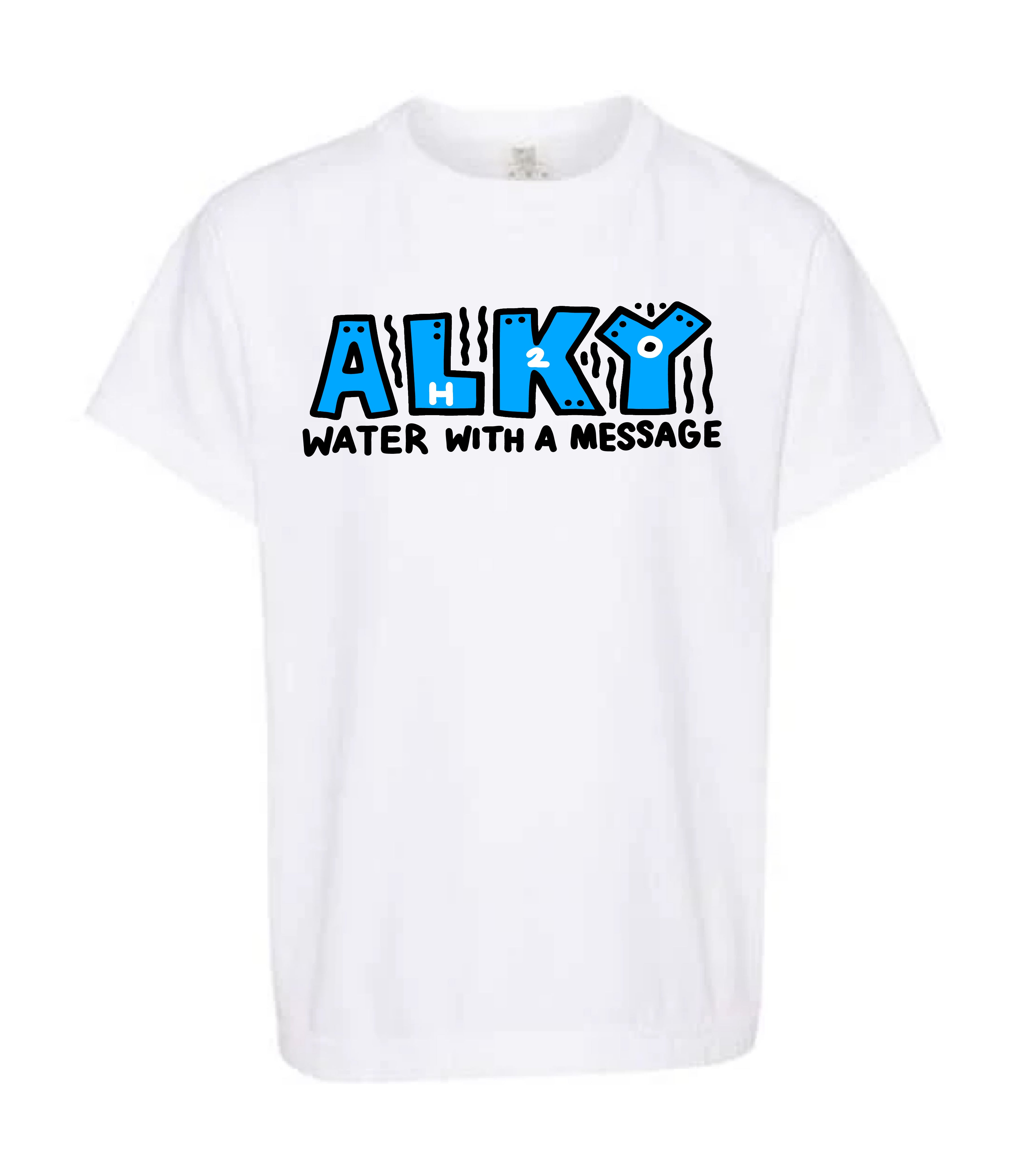 WHITE ALKY TEE